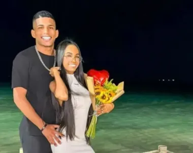 Isaac Fradique e Laís Santiago