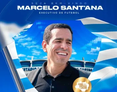 Marcelo Santa'Ana, novo dirigente executivo do Paysandu