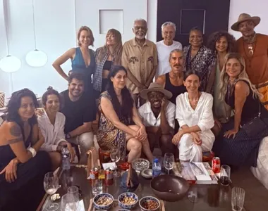 Encontro reuniu Gilberto Gil, Luísa Sonza e outros famosos