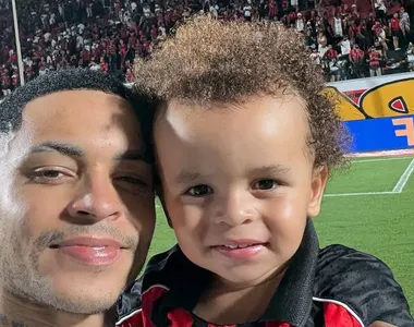 Matheuzinho e o seu filho, João Pedro
