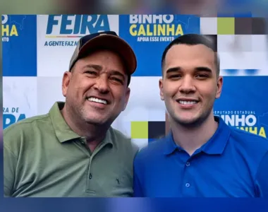 Binho galinha e seu filho, João Guilherme