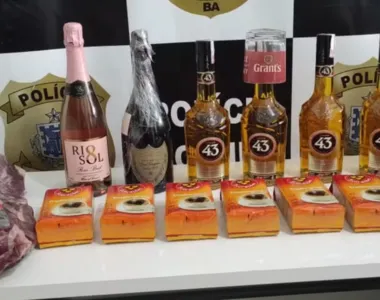 Produtos furtados