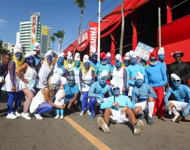 Fantasias marcam o pré-Carnaval