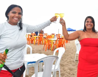 As empreendedoras  Daiana Santos e Marta Rafaela