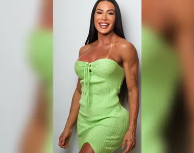 Gracyanne se machucou durante apresentação de dança