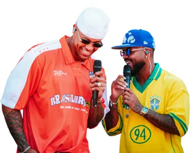 Léo Santana e Diggo firmaram parceria para buscar música do Carnaval