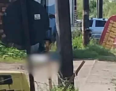 Local em que vítima foi assassinada