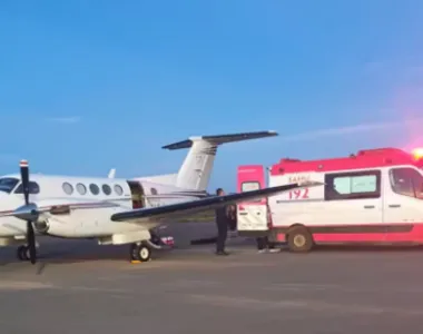Homem teve que ser transferido para Salvador