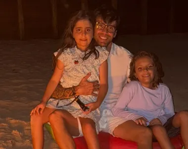 Filhos de famosas baianas, como Ivete, passaram o Réveillon com o pai