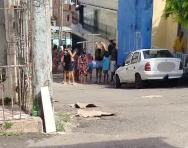 Jovem tentou fugir, mas foi alcançado por criminosos
