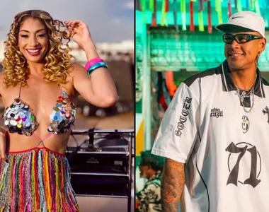 Dançarina Ju Paiva e o cantor Léo Santana