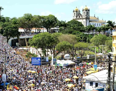 Lavagem do Senhor do Bonfim para a Cidade Baixa de Salvador