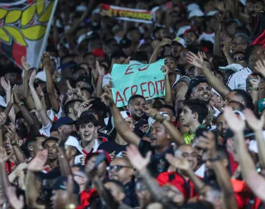 Torcida rubro-negra fez a sua parte mais uma vez no Barradão