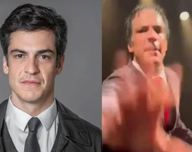 Ator gravou um vídeo  explicando a situação