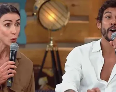 Casal revelou a notícia na Cabine de Descompressão