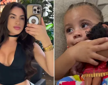 Filha de Victoria Vieira encantou a web