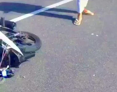 Um dos motociclistas morreu na hora