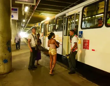 Quebra-pau começou em uma rua movimentada