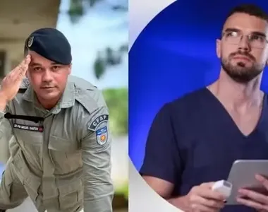 Imagens de câmeras de segurança mostram a esposa do PM chegando ao motel com a vítima