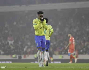 Estêvão marcou o gol brasileiro e foi, mais uma vez, o destaque do Brasil