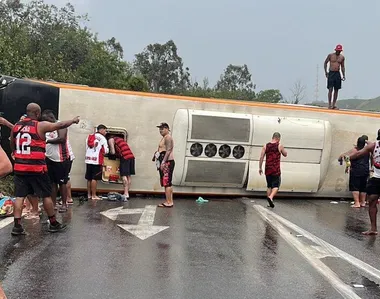 Rubro-negros estavam a caminho da Argentina