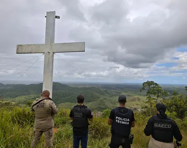 Provas encontadas comprovam a presença  do crime organizado no local
