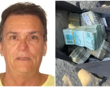 Grana encontrada na mochila do homem