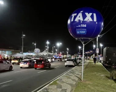 Fila de táxis será montade em frente à Arena