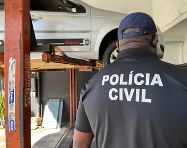 Agentes da Civil na Operação Desmonte