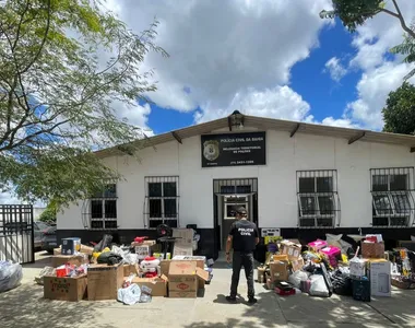 Apreensão da polícia