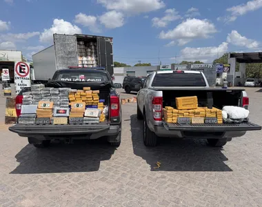 Cocaína, maconha e crack estavam entre as drogas achadas