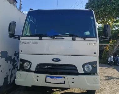 Caminhão interceptado pela Polícia