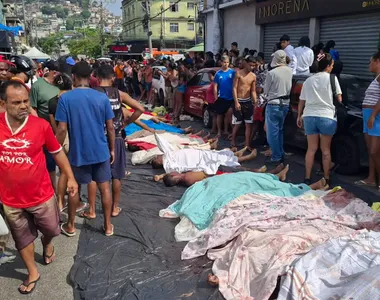 122 pessoas morreram durante a megaoperação policial