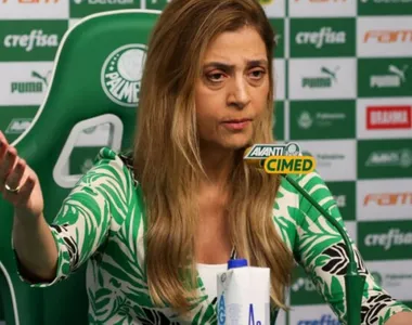 Leila Pereira, presidente do Palmeiras