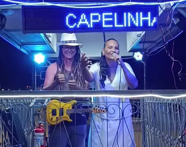 Guitarrista Jackson Dantas e cantora Janete Dantas