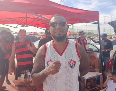 Mauro Correia, torcedor do Vitória