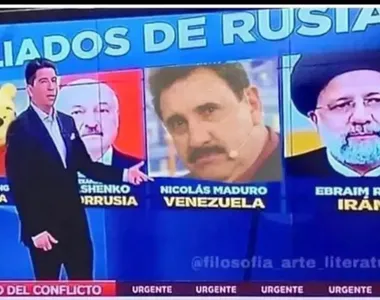 Ratinho é confundido com Maduros