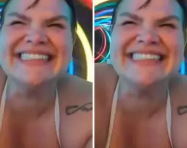 Thais Carla no toboágua