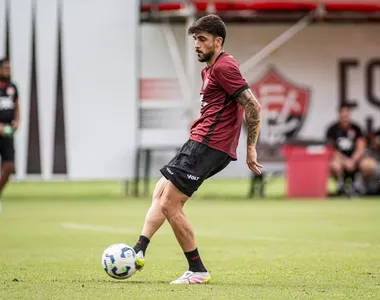 Rúben Ismael em treino pelo Vitória