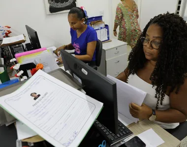 Renovação de matrícula na escola