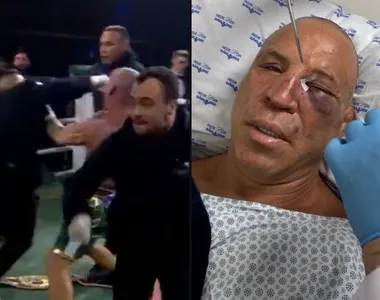 Wanderlei Silva foi nocauteado