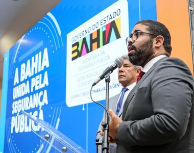 Secretário Felipe Freitas e o governador Jerônimo Rodrigues (PT)