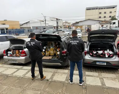 Mandados em Conquista apreenderam carga milionária de suplementos