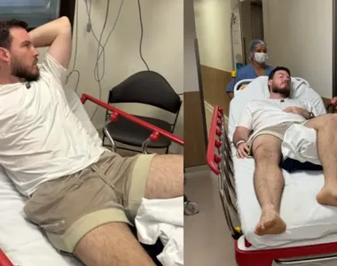 Thiago Nigro precisou ser levado às pressas ao hospital durante renovação de votos