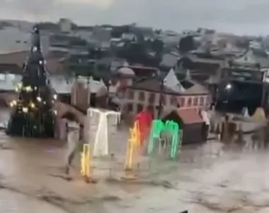 Temporal alaga Poções após 80 mm de chuva em poucas horas