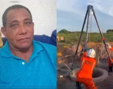 Trabalhador caiu de cisterna