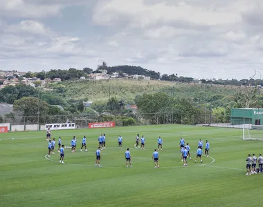 Elenco baiano fechou a preparação com treino em Minas Gerais