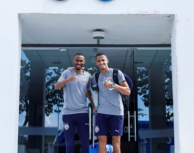 Grupo de atletas do Esquadrão já está na capital paulista visando partida