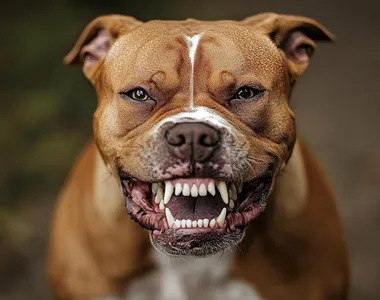 Pitbull atacou a criança enquanto ela brincava