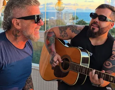 Tuca comemorou parceria